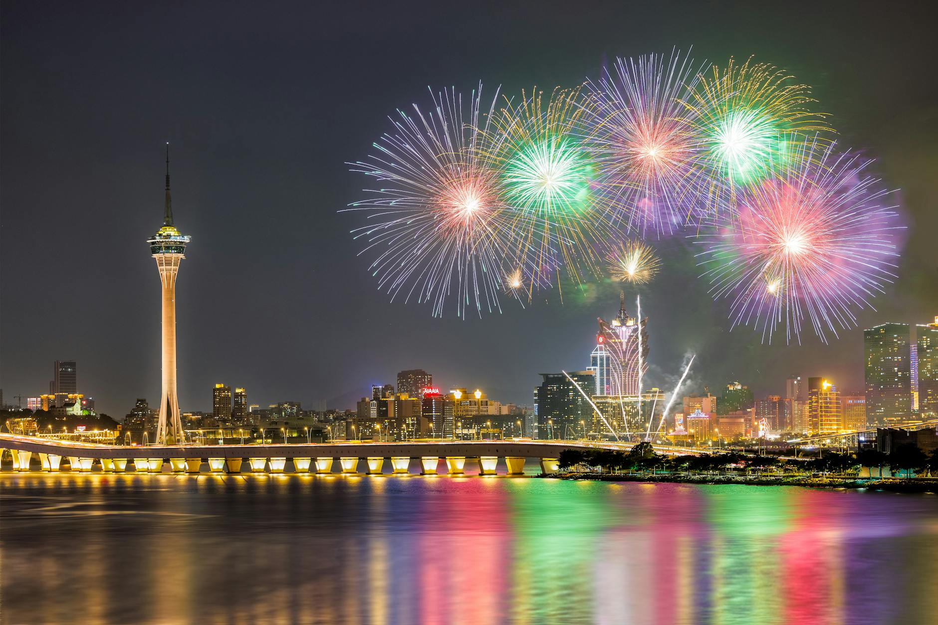 澳门威尼斯人夜景